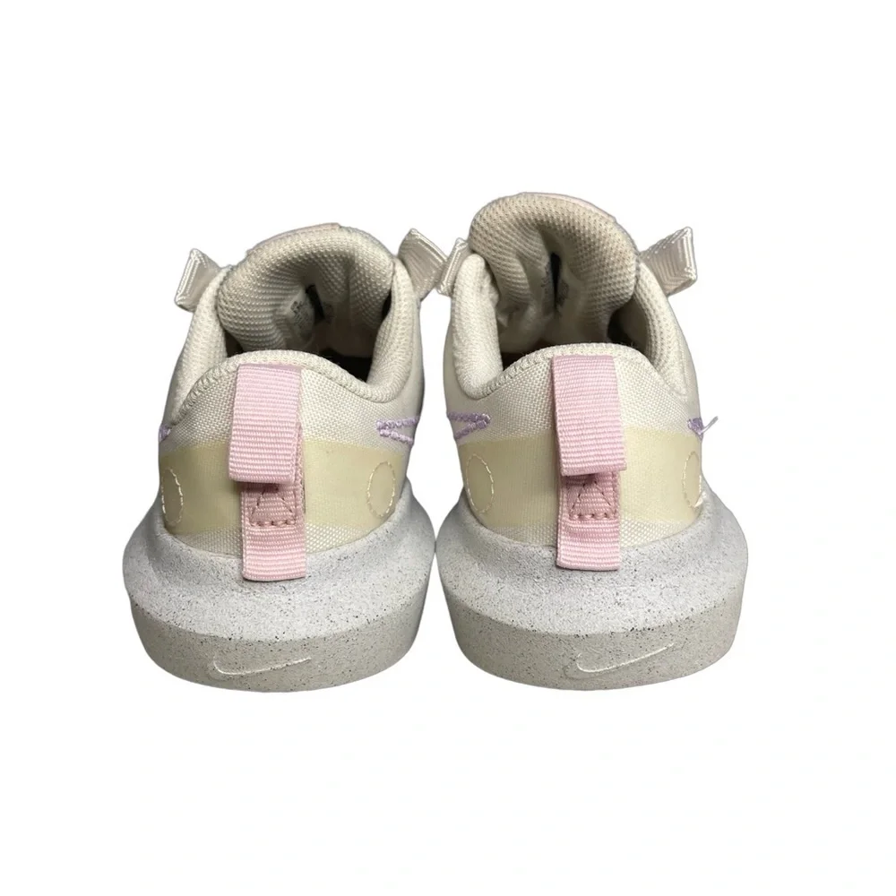 Nike kids Crater Impact sneakers. Toddler size 13C white gray lilac used